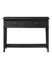 Dorel Home Black Franklin Console Table - Image 3 of 6