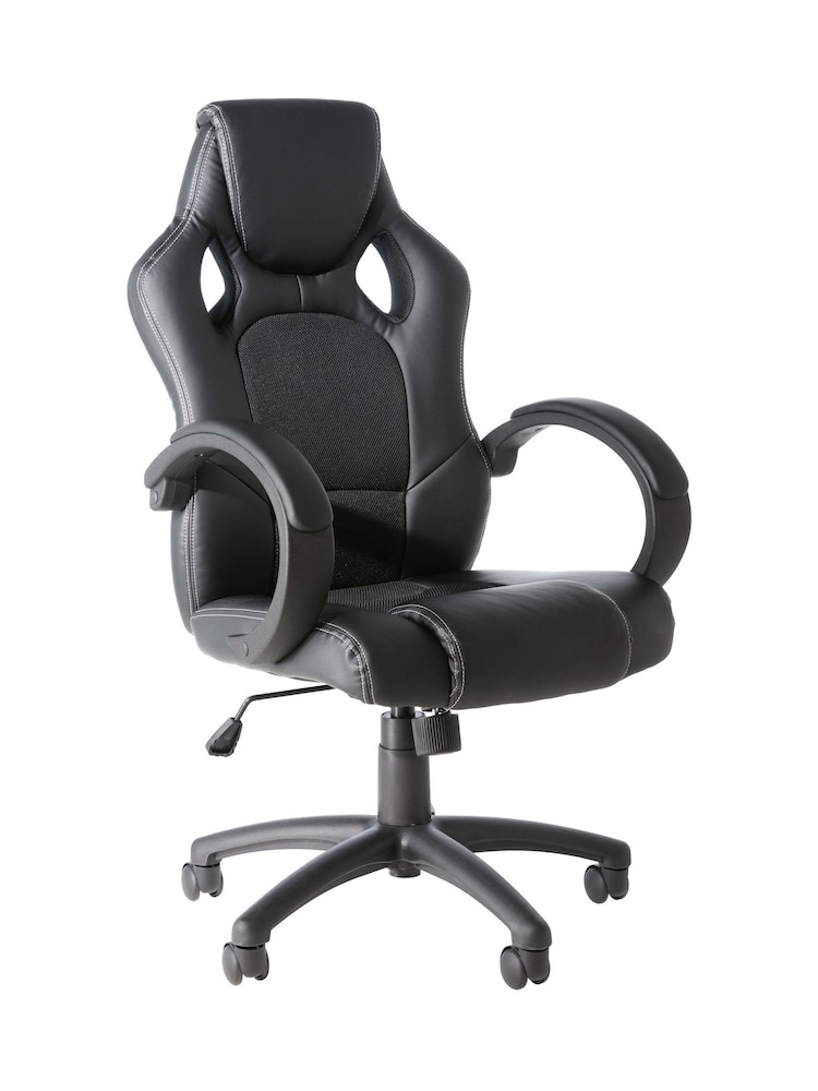 Alphason Black Daytona Office Chair - Image 2 of 5