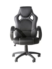 Alphason Black Daytona Office Chair - Image 3 of 5