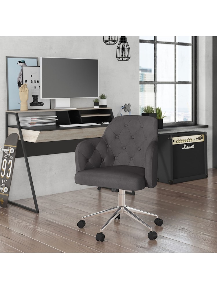 Alphason Grey Washington Office Chair - Image 1 of 6