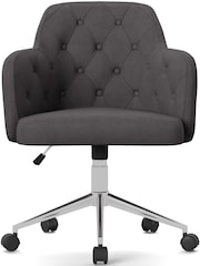 Alphason Grey Washington Office Chair - Image 3 of 6