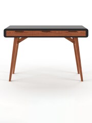 Alphason Black Stirling Oak Pevensey Office Desk - Image 2 of 5