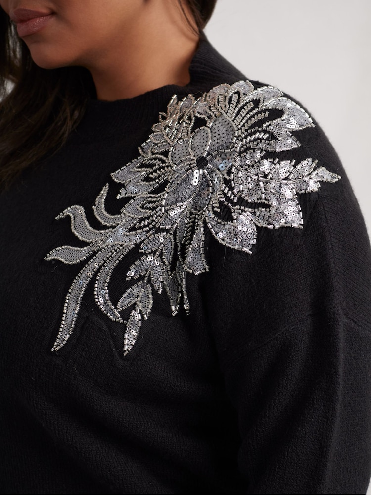 Live Unlimited Curve Embellished Jumper - Bild 7 von 7 Live Unlimited Curve Embellished Jumper - Bild 7 von 7