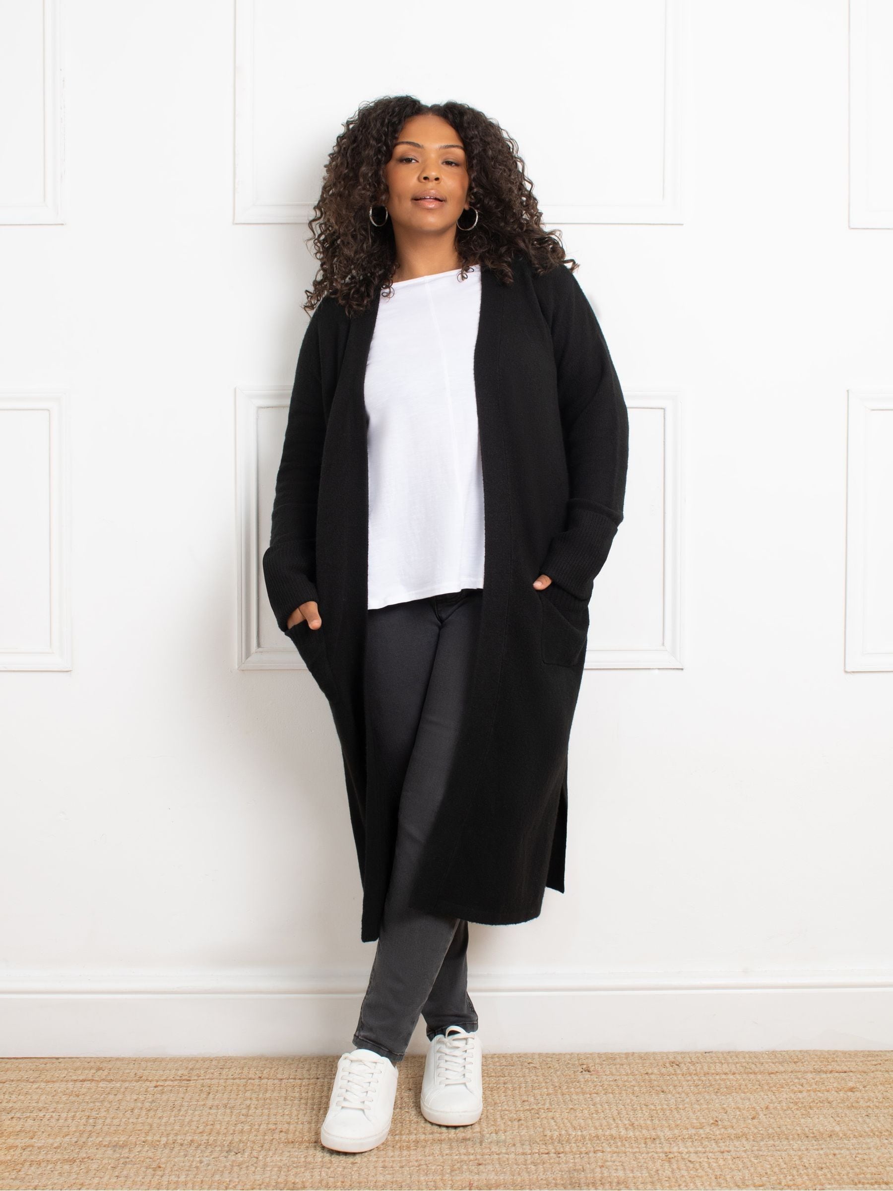 Longline cardigan outfit clearance