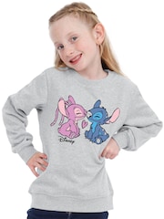 Character Grey Disney Lilo And Stitch Sweatshirt - Image 7 of 7