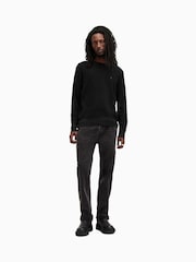AllSaints Black Aspen Crew Jumper - Image 3 of 6