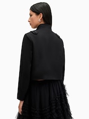 AllSaints Black Rummy Jacket - Image 8 of 9