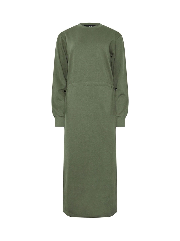 Long Tall Sally Green Sweat Midi Dress - Image 5 of 5 Long Tall Sally Green Sweat Midi Dress - Image 5 of 5