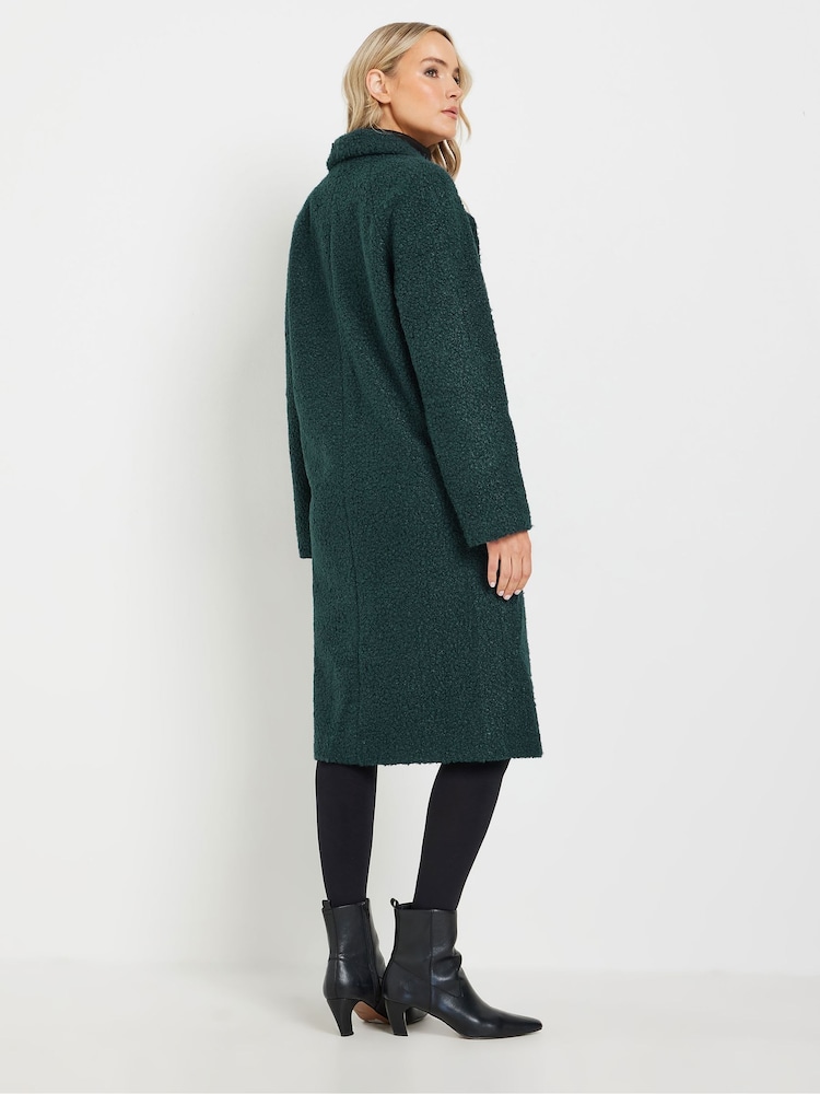 Long Tall Sally Blue Wrap Coat - Image 3 of 5