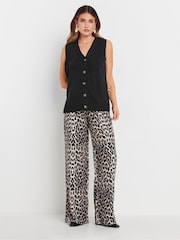 Long Tall Sally Napitettava Vest Neulepusero - Kuva 4 / 6