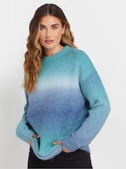 Long Tall Sally Blue Ombre Jumper - Image 1 of 5