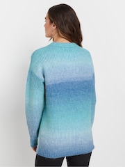 Long Tall Sally Blue Ombre Jumper - Image 3 of 5