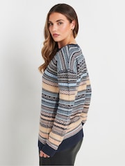 Long Tall Sally Fairisle Pattern Jumper - Imagem 3 de 5