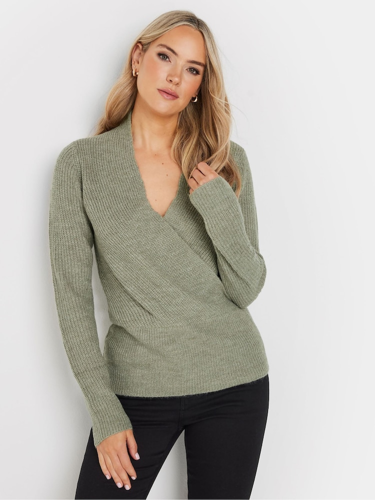 Long Tall Sally Wrap Top - Image 1 of 5 Long Tall Sally Wrap Top - Image 1 of 5