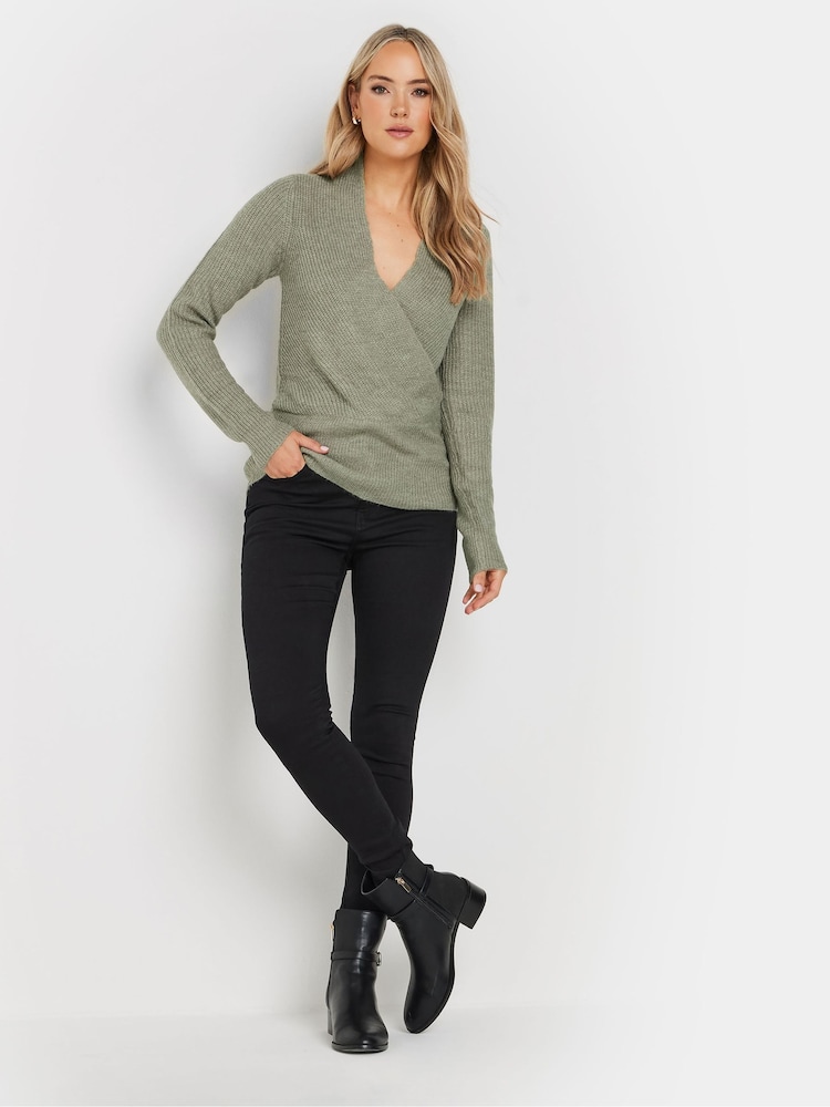 Long Tall Sally Wrap Top - Image 2 of 5 Long Tall Sally Wrap Top - Image 2 of 5