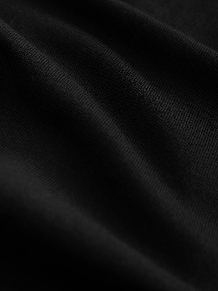 Black Stag Logo Regular Fit Cotton Rich Short Sleeve Knit Polo Shirt - Image 7 of 7
