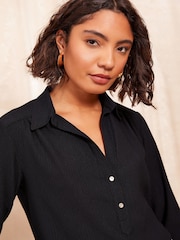 Friends Like These Black Long Sleeve Jersey Shirt - Image 2 of 4