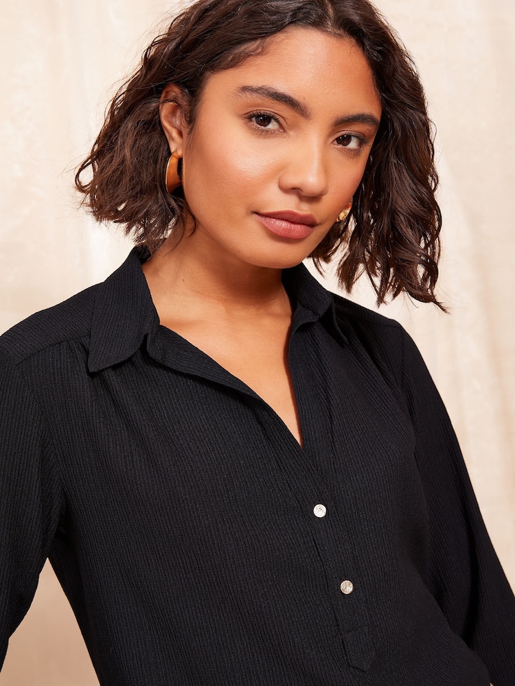 Friends Like These Black Long Sleeve Jersey Shirt - Image 2 of 4