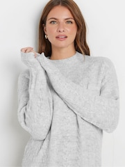 M&Co Grey Cable Tunic - Image 4 of 5