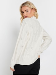 M&Co Cream Petite Cable Jumper - Image 3 of 5