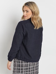 M&Co Boucle Bomber Jacket - Image 3 of 5