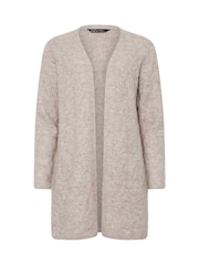 M&Co Natural Cable Cardigan - Image 6 of 6