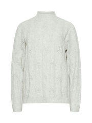 M&Co Grey Cable Jumper - Image 5 of 5
