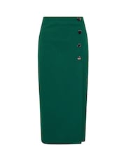 M&Co Button Detail Midi Skirt - Bild 5 von 5