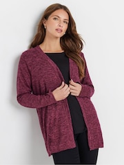 M&Co Red Plain Cardigan - Image 1 of 5