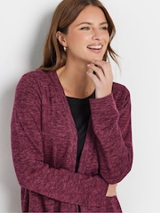 M&Co Red Plain Cardigan - Image 4 of 5