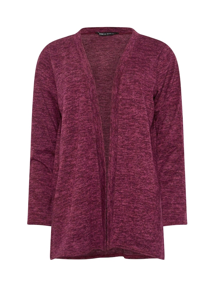 M&Co Red Plain Cardigan - Image 5 of 5