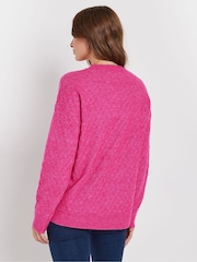 M&Co Mid Gauge Pointelle Jumper - Imagem 2 de 5