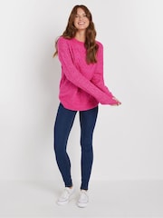 M&Co Mid Gauge Pointelle Jumper - Imagem 3 de 5