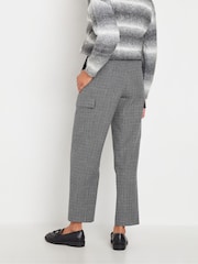 M&Co Grey Textured Cargo Trousers - Image 3 of 5