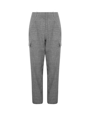 M&Co Grey Textured Cargo Trousers - Image 5 of 5