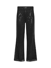 M&Co Black Sequin Trousers - Image 5 of 5