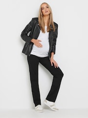 Long Tall Sally Black Maternity Slim Lift and Shape Leg Jeans - Image 1 of 4