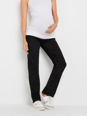 Long Tall Sally Black Maternity Slim Lift and Shape Leg Jeans - Image 2 of 4
