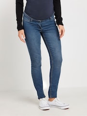 Long Tall Sally Blue Maternity Skinny AVA Jeans - Image 2 of 4