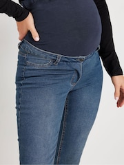 Long Tall Sally Blue Maternity Skinny AVA Jeans - Image 4 of 4