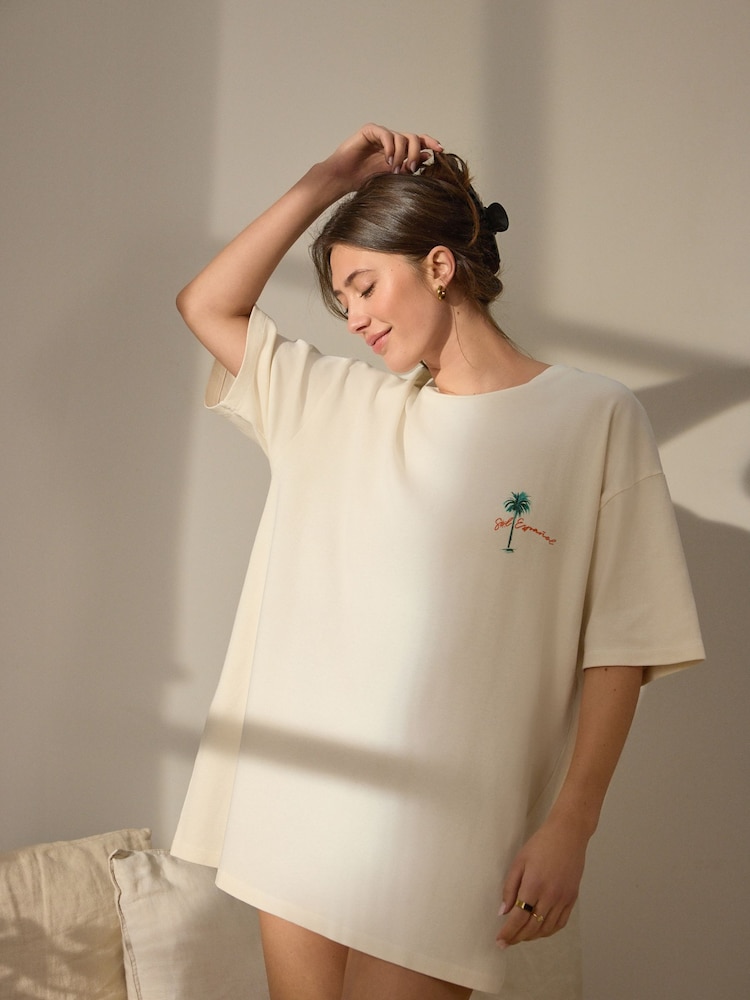 Gráfico crudo - Oversized Nightie - Imagen 2 de 5