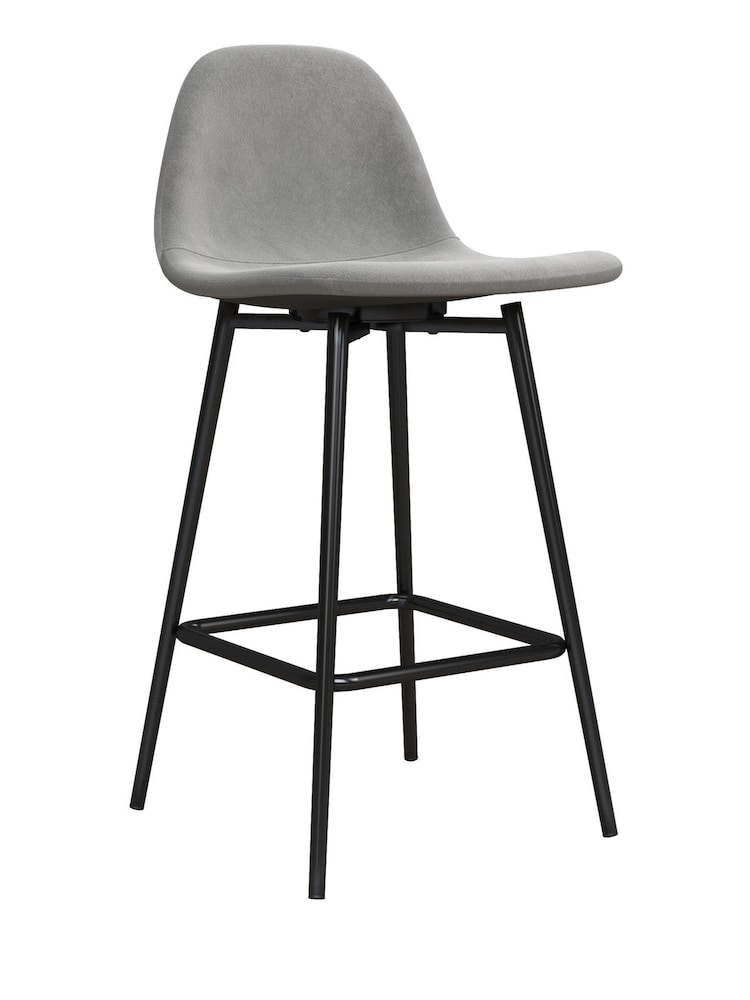 Dorel Home Grey Calvin Bar Stool - Image 2 of 6