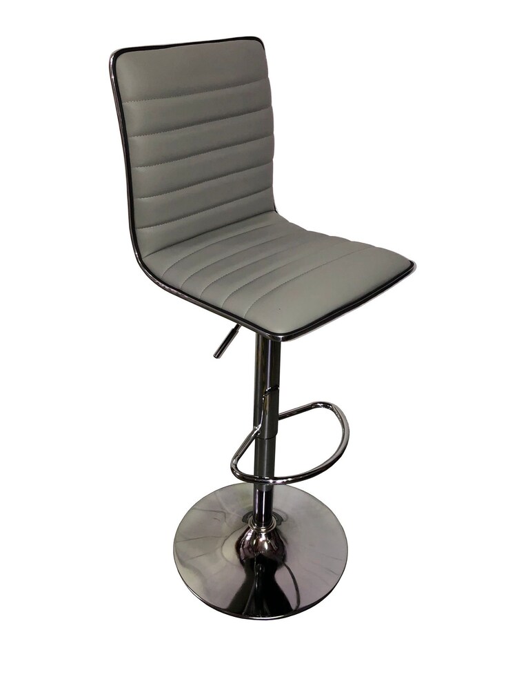 Alphason Grey Colby Bar Stool - Image 2 of 5