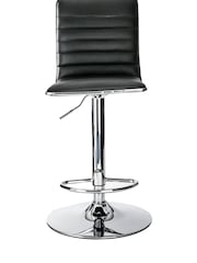 Alphason Black Colby Bar Stool - Image 2 of 5