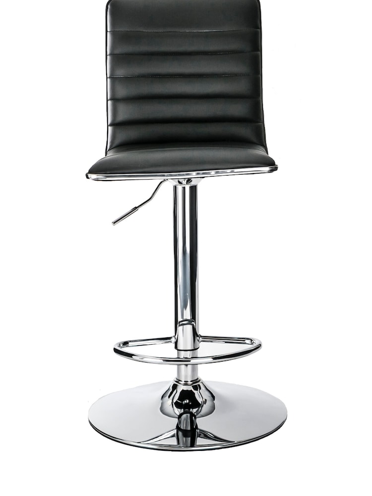 Alphason Black Colby Bar Stool - Image 2 of 5