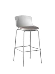 Alphason White Helena Bar Stool Stool - Image 2 of 7