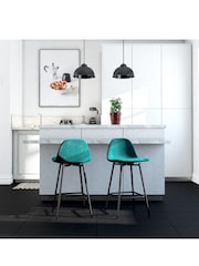 Dorel Home Green Calvin Bar Stool - Image 1 of 6