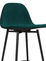 Dorel Home Green Calvin Bar Stool - Image 4 of 6