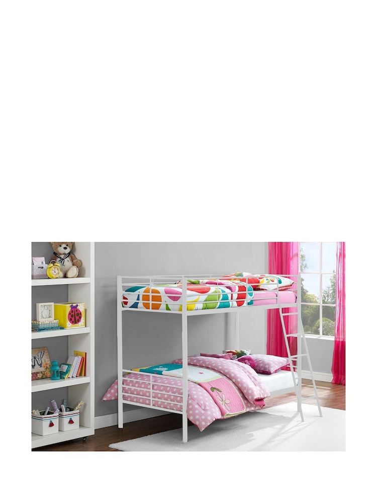 Dorel Home White Bunk Bed - Image 2 of 6