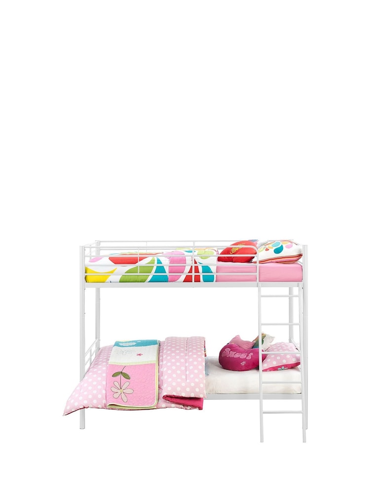 Dorel Home White Bunk Bed - Image 5 of 5 Dorel Home White Bunk Bed - Image 5 of 5